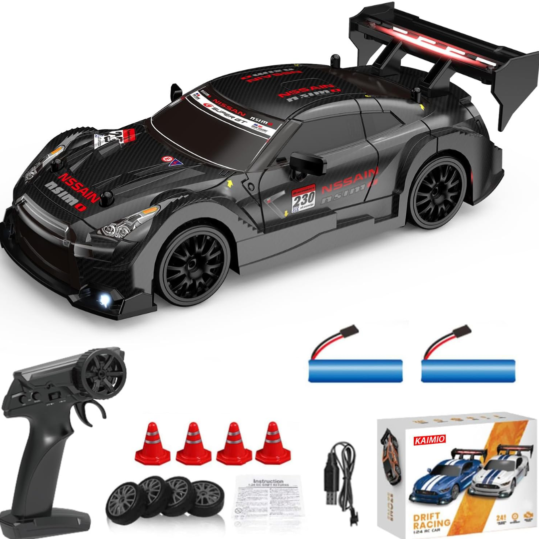 Coche Teledirigido de Drift con Luces LED